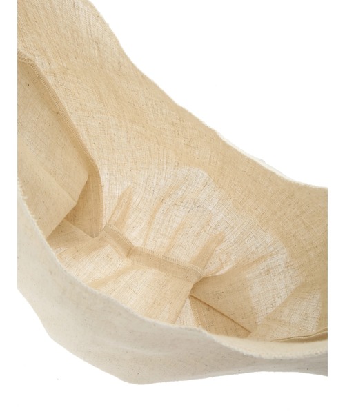 HALUHIROINE（ハルヒロイン）の「マルシェバッグ（エコバッグ/サブバッグ・レディース・アイボリー・FREE）」の7枚目の写真