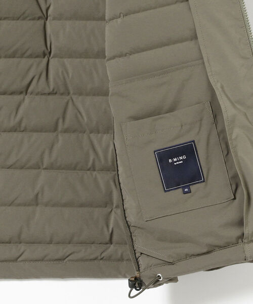 B:MING by BEAMS(ビーミングバイビームス)の「B:MING by BEAMS / ダウンキルト フードブルゾン(ダウンジャケット/コート・メンズ・カーキ/ブラック・44/48/50/46)」の18枚目の写真