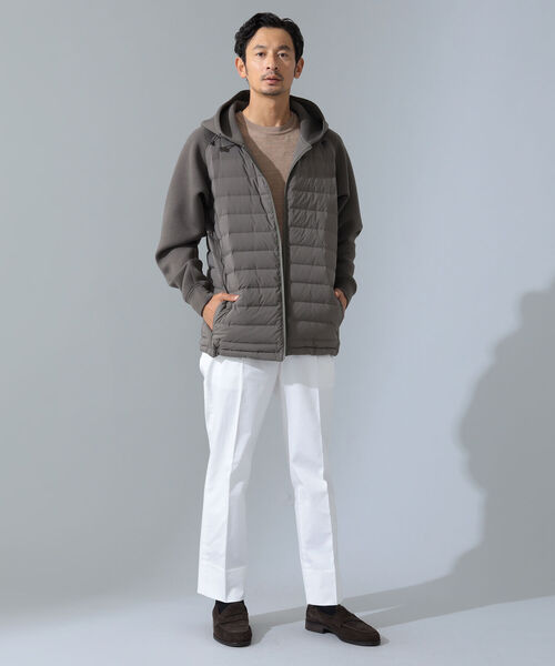 B:MING by BEAMS(ビーミングバイビームス)の「B:MING by BEAMS / ダウンキルト フードブルゾン(ダウンジャケット/コート・メンズ・カーキ/ブラック・44/48/50/46)」の20枚目の写真