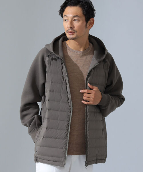B:MING by BEAMS(ビーミングバイビームス)の「B:MING by BEAMS / ダウンキルト フードブルゾン(ダウンジャケット/コート・メンズ・カーキ/ブラック・44/48/50/46)」の22枚目の写真