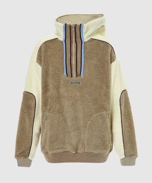 Y/Project(ワイプロジェクト)の「CLIP SHOULDER FLEECE SWEATER(その他アウター・メンズ・ネイビー系/ベージュ系その他・S/M)」の1枚目の写真