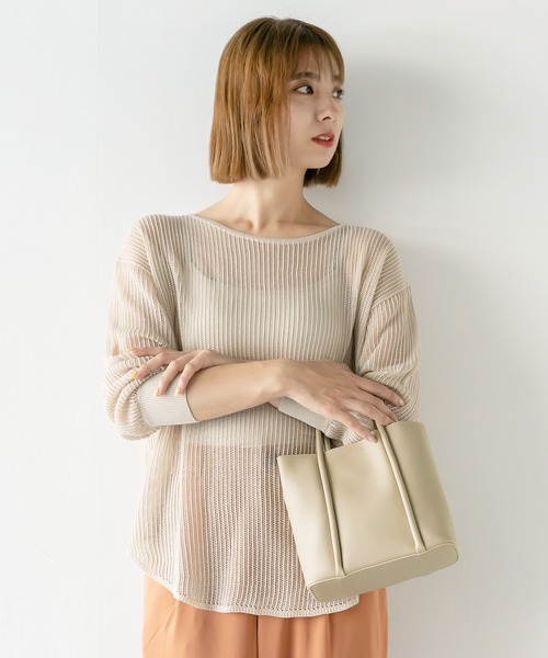 VitaFelice(ヴィータフェリーチェ)の「2wayショルダーバッグ(ショルダーバッグ・レディース・ベージュ系その他/ミント/ホワイト/ブルー/ブラック・FREE)」の14枚目の写真