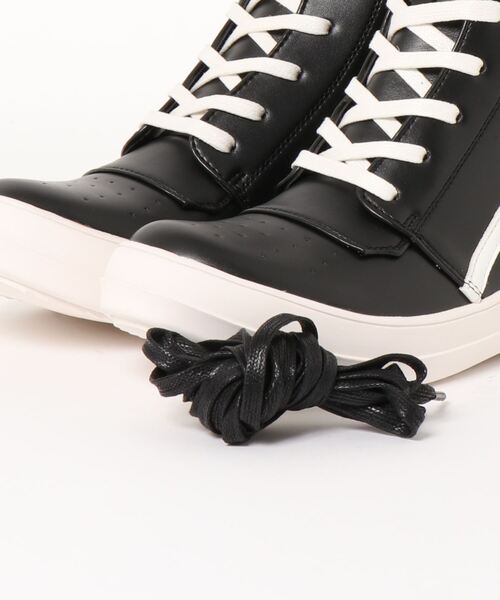 semantic design(セマンティックデザイン)の「ハイカット コンビスニーカー(スニーカー・メンズ・ブラック・LARGE/MEDIUM)」の4枚目の写真