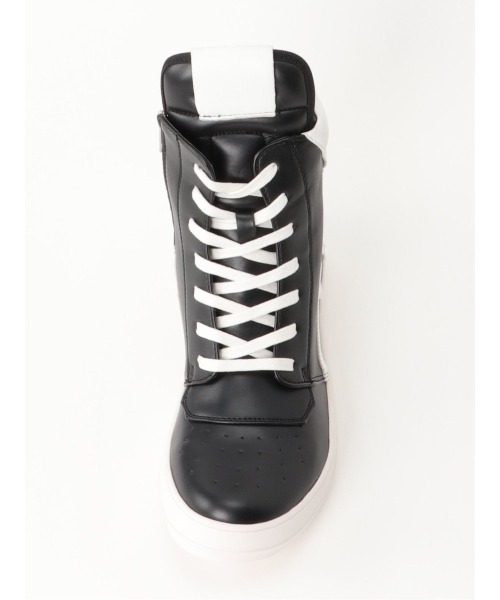 semantic design(セマンティックデザイン)の「ハイカット コンビスニーカー(スニーカー・メンズ・ブラック・LARGE/MEDIUM)」の11枚目の写真