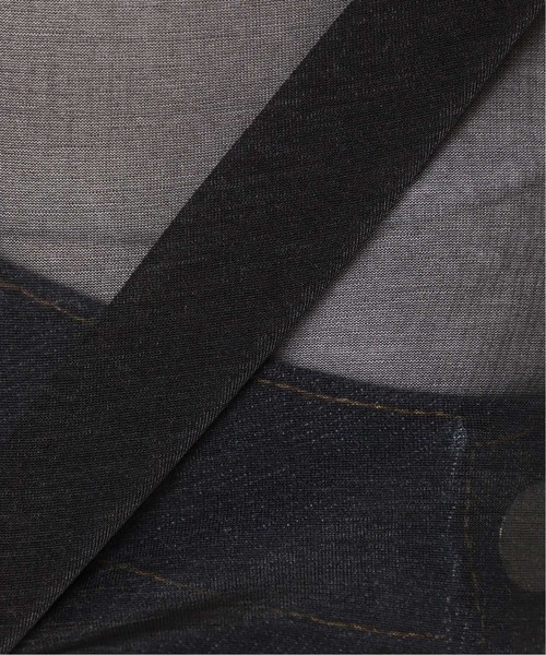 Charles Chaton（シャルルシャトン）の「シアーカットプルオーバー（Tシャツ/カットソー・レディース・ブラック/ベージュ/ピンク・FREE）」の5枚目の写真