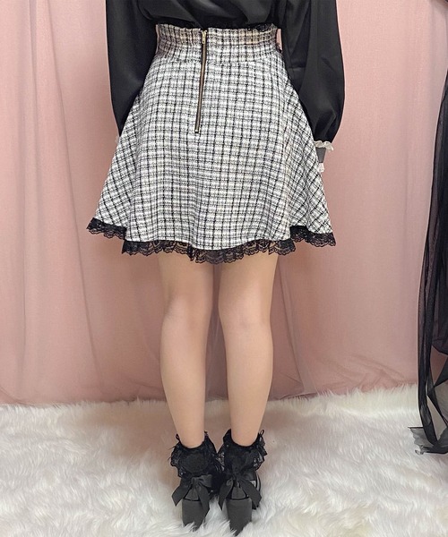 ROJITA（ロジータ）の「パールフラップツイードスカート（スカート・レディース・ブラック/ホワイト・FREE）」の21枚目の写真