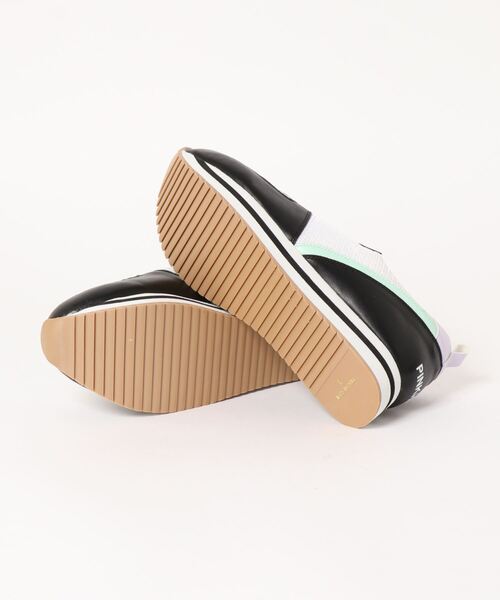 PINKHUNT(ピンクハント)の「PINKHUNT Cuugalコラボ スニーカー 6092 #IG(スニーカー・キッズ・ブラック/ホワイト・L/S/M)」の4枚目の写真