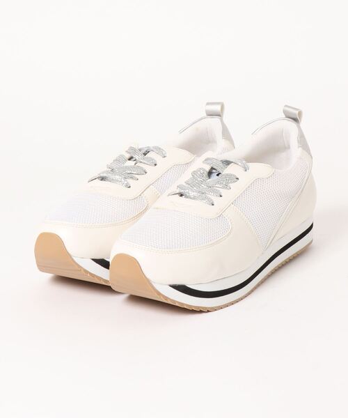 PINKHUNT(ピンクハント)の「PINKHUNT Cuugalコラボ スニーカー 6092 #IG(スニーカー・キッズ・ブラック/ホワイト・L/S/M)」の11枚目の写真