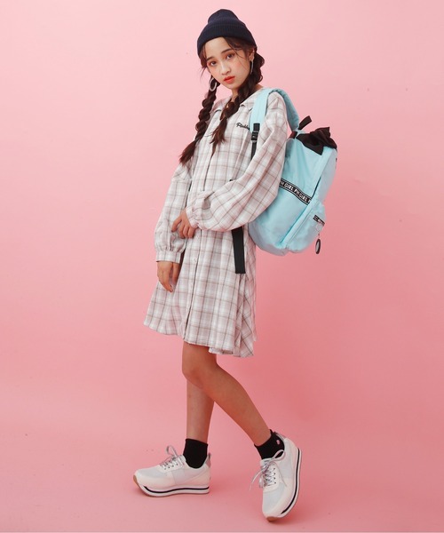 PINKHUNT(ピンクハント)の「PINKHUNT Cuugalコラボ スニーカー 6092 #IG(スニーカー・キッズ・ブラック/ホワイト・L/S/M)」の10枚目の写真