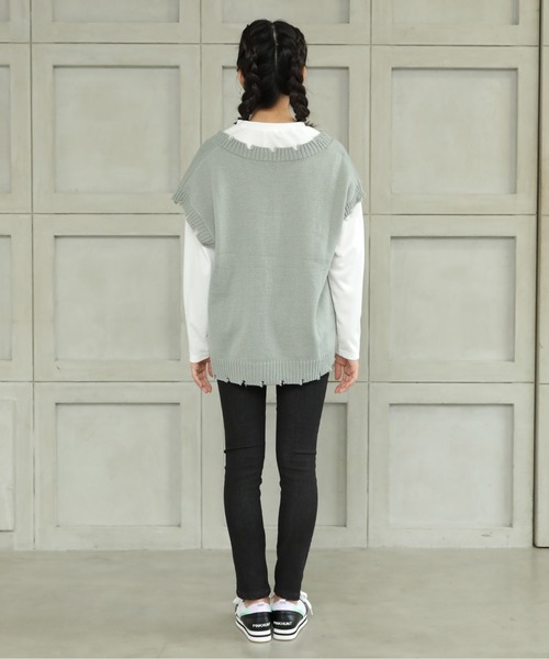 PINKHUNT(ピンクハント)の「PINKHUNT Cuugalコラボ スニーカー 6092 #IG(スニーカー・キッズ・ブラック/ホワイト・L/S/M)」の12枚目の写真