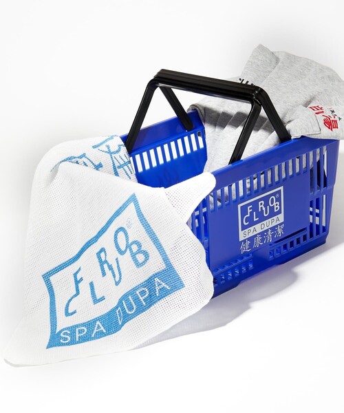 FREAK'S STORE(フリークスストア)の「FROCLUB/フロクラブ SENTO SET/銭湯セット(タオル、フロカゴ)(その他・メンズ・その他/その他9・フリ-/LARGE)」の1枚目の写真