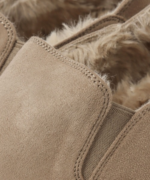 GLOBAL WORK（グローバルワーク）の「ふわもこ撥水踏めるスリッポン/238383（スリッポン・レディース・ブラック/グレー/ベージュ・SMALL/MEDIUM/LARGE）」の19枚目の写真