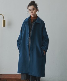 Libra Cue | 【サイズ展開あり】ウールブレンドステンカラーコート(ステンカラーコート)