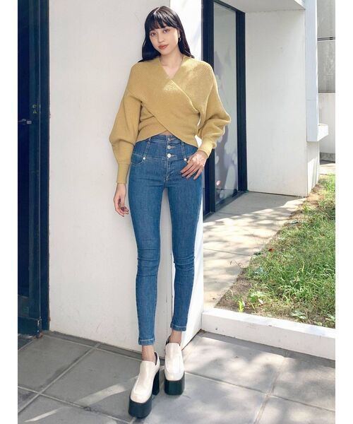 EMODA（エモダ）の「ラインローファーシューズ（ローファー・レディース・ホワイト/ブラック・SMALL/MEDIUM/LARGE）」の17枚目の写真