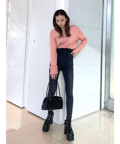 EMODA（エモダ）の「ラインローファーシューズ（ローファー・レディース・ホワイト/ブラック・SMALL/MEDIUM/LARGE）」の18枚目の写真