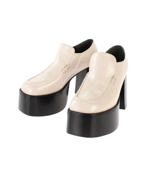 EMODA（エモダ）の「ラインローファーシューズ（ローファー・レディース・ホワイト/ブラック・SMALL/MEDIUM/LARGE）」の19枚目の写真