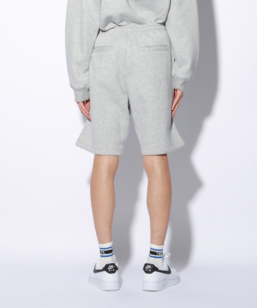 PBLIM（ページボーイリム）の「【PAGEBOYLIM】ウラキモウルーズハーフパンツ（スウェットパンツ・レディース・杢グレー/クリーム/グリーン/ブルー・MEDIUM/LARGE）」の13枚目の写真