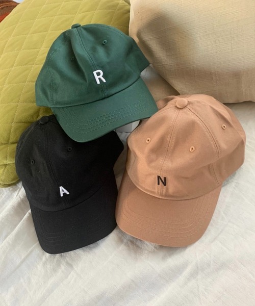 Me%（ミィパーセント）の「イニシャルキャップ（キャップ・レディース・ベージュ/ブラック系その他/グリーン系その他・FREE）」の19枚目の写真