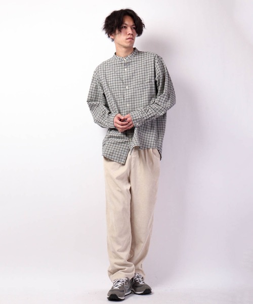 CIAO(チャオ)の「ciao 2タックコーデュロイスラックス(スラックス・メンズ・ブラウン/アイボリー/キャメル/グレイッシュブルー・M/L)」の16枚目の写真