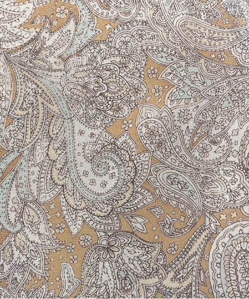 DIARIUM(ディアリウム)の「ペイズリーシフォンラッフルスカート(スカート・レディース・ベージュ/オレンジ・M)」の8枚目の写真