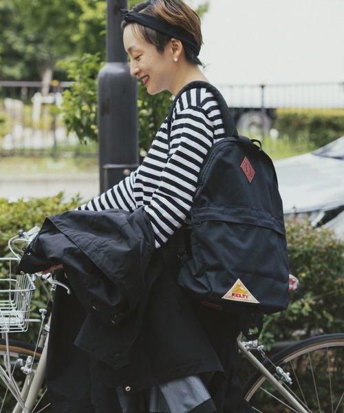 studio CLIP(スタディオクリップ)の「《通常販売スタート/KELTY》DAYPACK(バックパック/リュック・レディース・ベージュ/その他1/ブラック・FREE)」の21枚目の写真