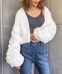 SPIRALGIRL | 袖ギャザーコンパクトMA-1(MA-1)