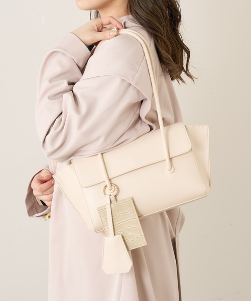 torinoki様 持ち手付 リバティ 魔女子さんノワール 横長ショルダー