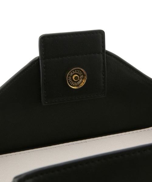 ADAM ET ROPE'（アダムエロペ）の「【サステナブル】リサイクルレザーバニティバッグ（ショルダーバッグ・レディース・ブラック/ダークブラウン・FREE）」の16枚目の写真