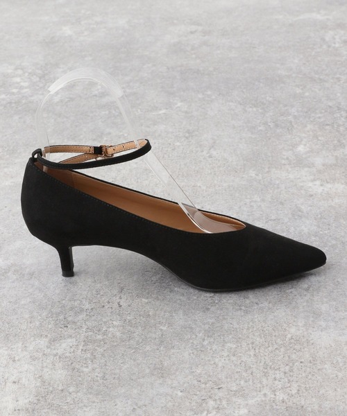 A part by（アパートバイ）の「ストラップパンプス 269470（パンプス・レディース・ブラック/ベージュ・MEDIUM/LARGE）」の5枚目の写真