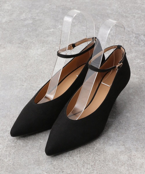 A part by（アパートバイ）の「ストラップパンプス 269470（パンプス・レディース・ブラック/ベージュ・MEDIUM/LARGE）」の10枚目の写真