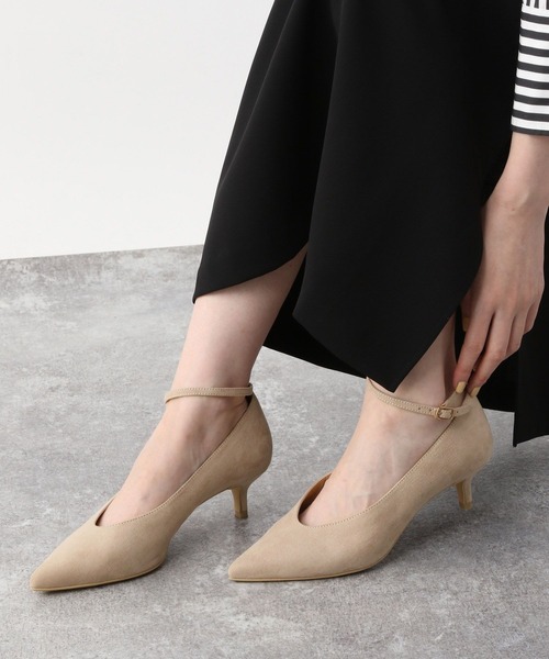 A part by（アパートバイ）の「ストラップパンプス 269470（パンプス・レディース・ブラック/ベージュ・MEDIUM/LARGE）」の11枚目の写真