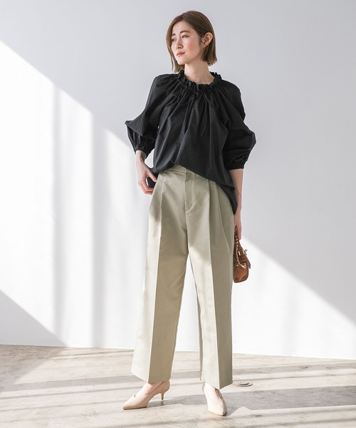 A part by（アパートバイ）の「ストラップパンプス 269470（パンプス・レディース・ブラック/ベージュ・MEDIUM/LARGE）」の13枚目の写真