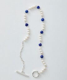 LiNoH | PEARL×NATURAL STONE NECKLACE(ネックレス)