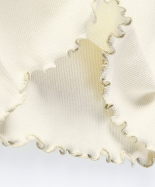 BRANSHES（ブランシェス）の「配色メロウストレッチテレコTシャツ（Tシャツ/カットソー・キッズ・アイボリー/ブラック/ラベンダー/その他・150/90/120/110/100/130/140）」の8枚目の写真