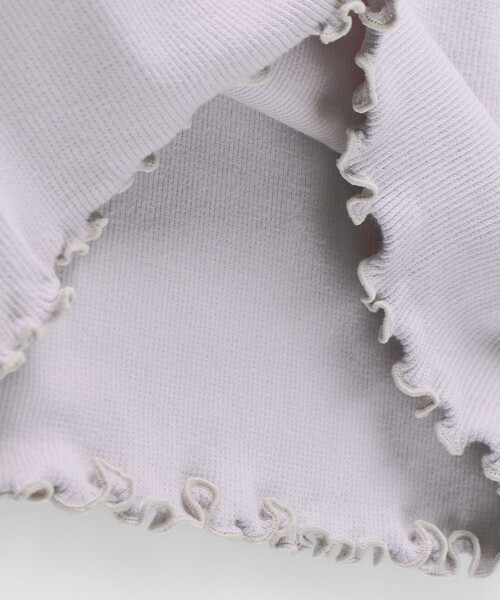 BRANSHES（ブランシェス）の「配色メロウストレッチテレコTシャツ（Tシャツ/カットソー・キッズ・アイボリー/ブラック/ラベンダー/その他・150/90/120/110/100/130/140）」の22枚目の写真