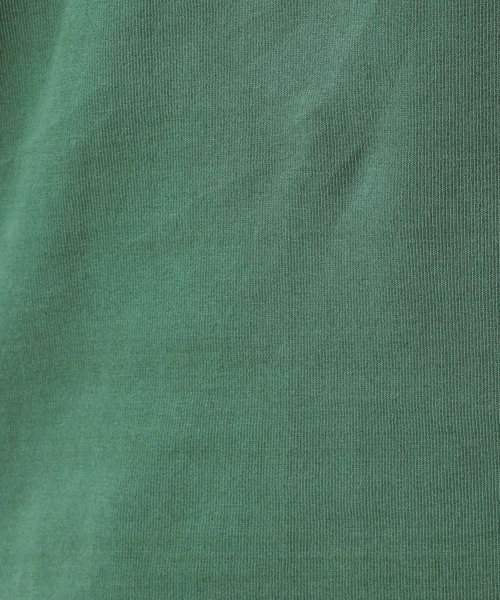 UNIVERSAL OVERALL(ユニバーサルオーバーオール)の「Curensology(カレンソロジー)/【UNIVERSAL OVERALL】別注ロゴTシャツ(Tシャツ/カットソー・レディース・チャコールグレー/グリーン/チャコール/パープル・FREE)」の6枚目の写真