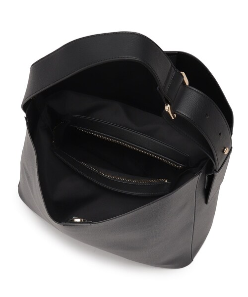 SOUP（スープ）の「◆ワンショルダーバッグ（ショルダーバッグ・レディース・ブラック/ライトベージュ・00）」の7枚目の写真