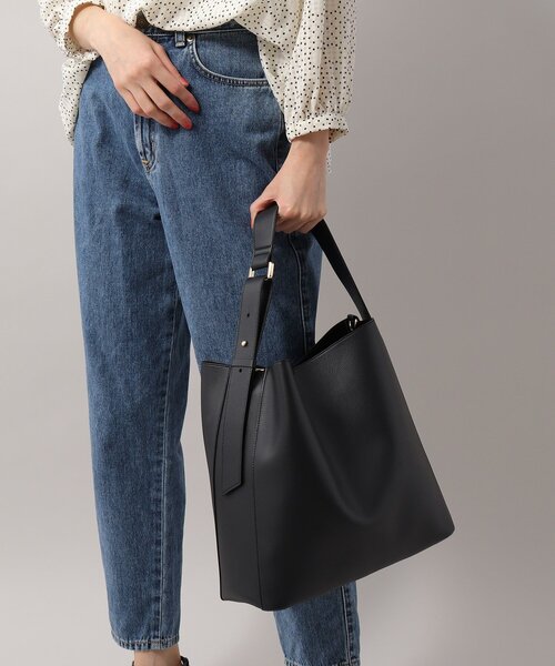 SOUP（スープ）の「◆ワンショルダーバッグ（ショルダーバッグ・レディース・ブラック/ライトベージュ・00）」の9枚目の写真