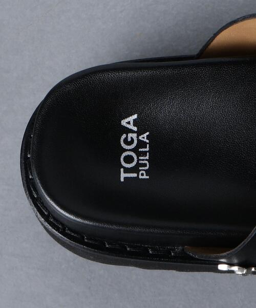 TOGA PULLA(トーガ プルラ)の「<TOGA PULLA(トーガ プルラ)>スタッズ ベルト サンダル ■■■(サンダル・レディース・ブラック・37/35/36/38)」の8枚目の写真