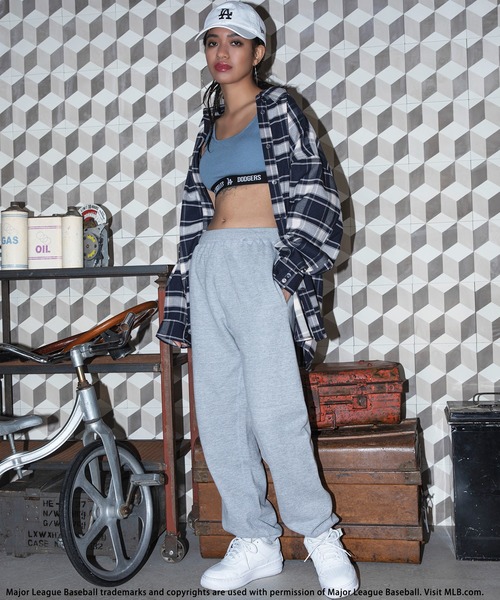 BACK TO THE FIELD（バック トゥー ザ フィールド）の「【MLB】ラインロゴタンクトップ（タンクトップ・レディース・ホワイト/ブラック/ブルー・FREE）」の7枚目の写真