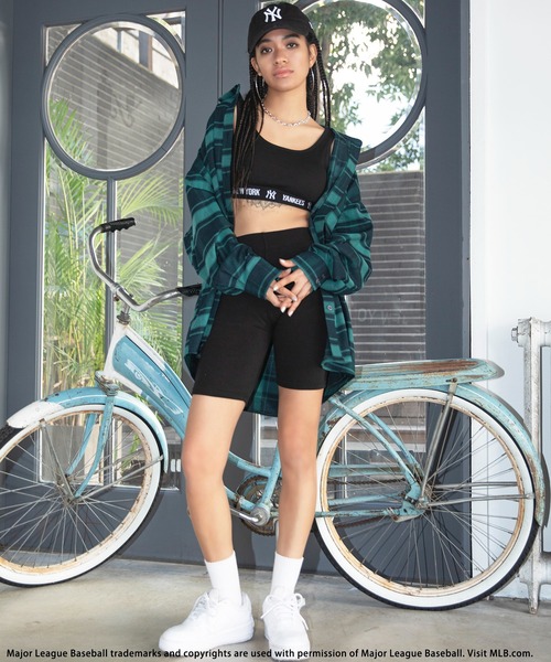 BACK TO THE FIELD（バック トゥー ザ フィールド）の「【MLB】ラインロゴタンクトップ（タンクトップ・レディース・ホワイト/ブラック/ブルー・FREE）」の21枚目の写真