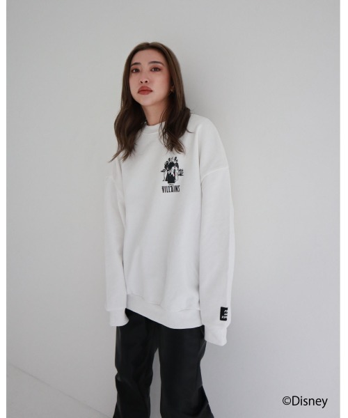 FIG&VIPER（フィグアンドバイパー）の「Disney villains BIG PO（Tシャツ/カットソー・レディース・ブラック/ホワイト・FREE）」の7枚目の写真