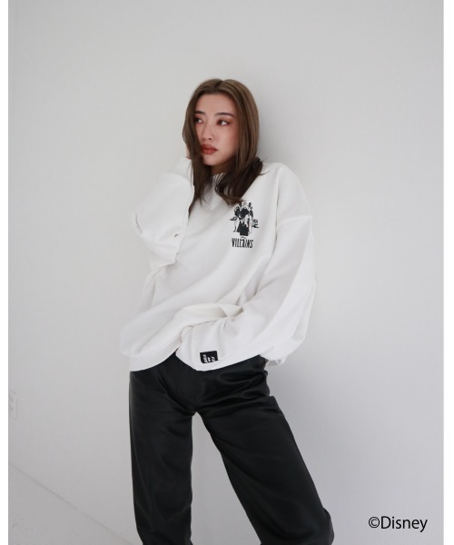 FIG&VIPER（フィグアンドバイパー）の「Disney villains BIG PO（Tシャツ/カットソー・レディース・ブラック/ホワイト・FREE）」の8枚目の写真