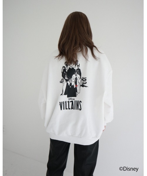 FIG&VIPER（フィグアンドバイパー）の「Disney villains BIG PO（Tシャツ/カットソー・レディース・ブラック/ホワイト・FREE）」の10枚目の写真