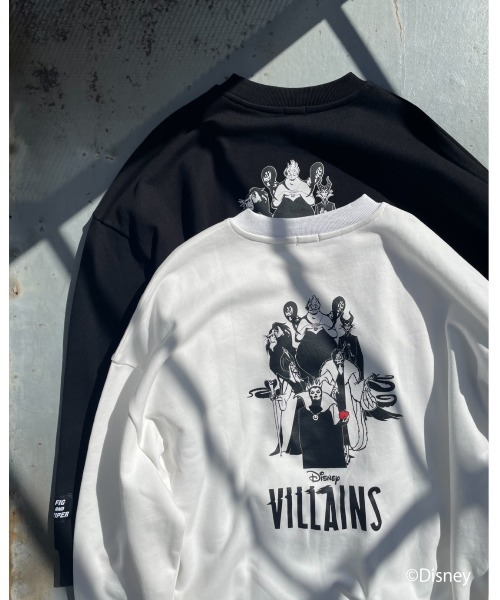FIG&VIPER（フィグアンドバイパー）の「Disney villains BIG PO（Tシャツ/カットソー・レディース・ブラック/ホワイト・FREE）」の21枚目の写真