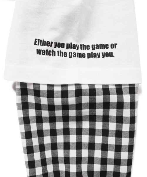 GLAZOS(グラソス)の「天竺・チェックシャツレイヤード長袖Tシャツ(Tシャツ/カットソー・キッズ・ホワイト/チャコールグレー・130cm/140cm/150cm/160cm/170cm)」の20枚目の写真