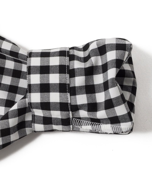 GLAZOS(グラソス)の「天竺・チェックシャツレイヤード長袖Tシャツ(Tシャツ/カットソー・キッズ・ホワイト/チャコールグレー・130cm/140cm/150cm/160cm/170cm)」の10枚目の写真