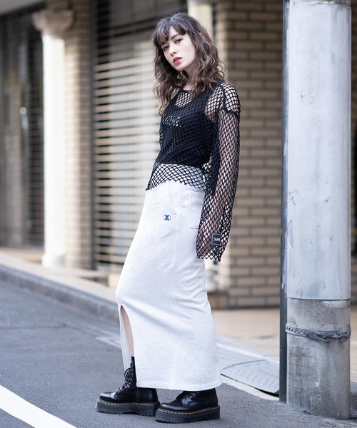 PIGALLE/ピガール メッシュ タンクトップ＆ショーツ セットアップ PIGALLE/ピガール メッシュ タンクトップ＆ショーツ セットアップ