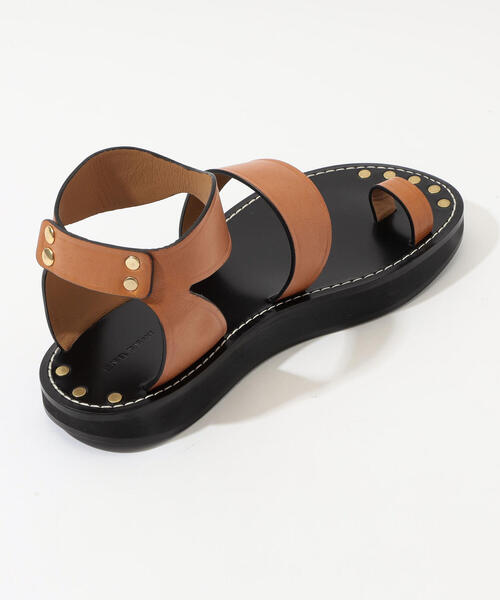 ISABEL MARANT(イザベルマラン)の「ISABEL MARANT NERSEE ベルテッドサンダル(サンダル・レディース・ブラック/ベージュ・39/36/37)」の5枚目の写真