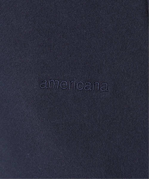 AMERICANA（アメリカーナ）の「【AMERICANA/アメリカーナ】 スウェットパンツ（スウェットパンツ・レディース・グレー/ネイビー・FREE）」の5枚目の写真